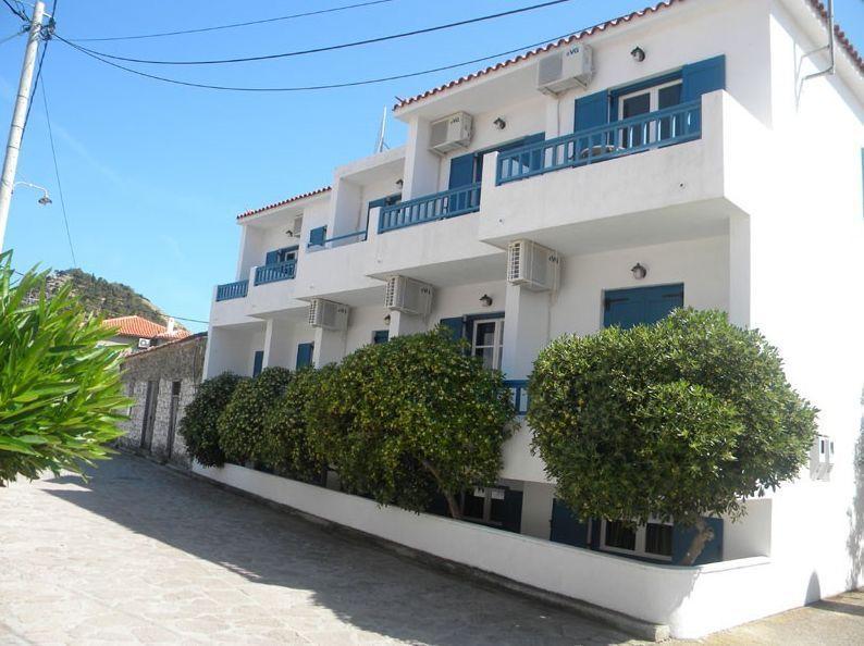 Ostria Eressos Rooms Skala Eresou Exterior foto